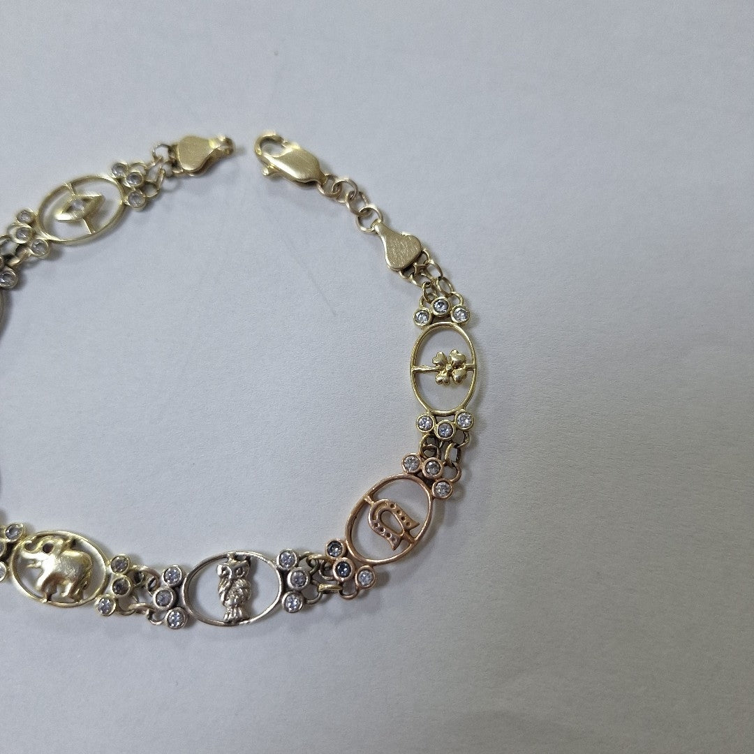 PULSERA ORO 14 K 9.4 GRMS (SEMINUEVO)