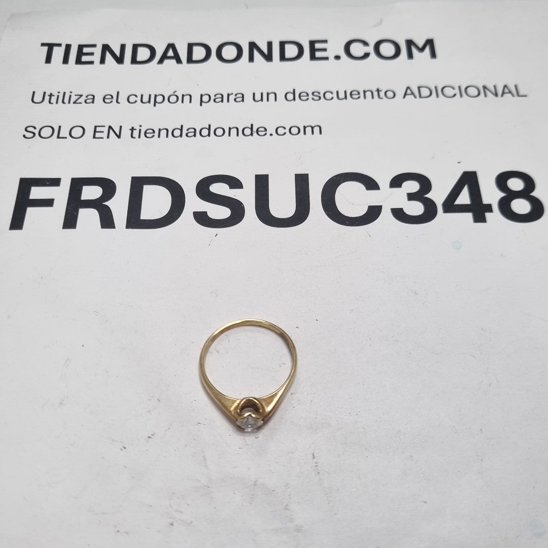 SOLITARIO ORO 14 K 2,70 GRMS (SEMINUEVO)