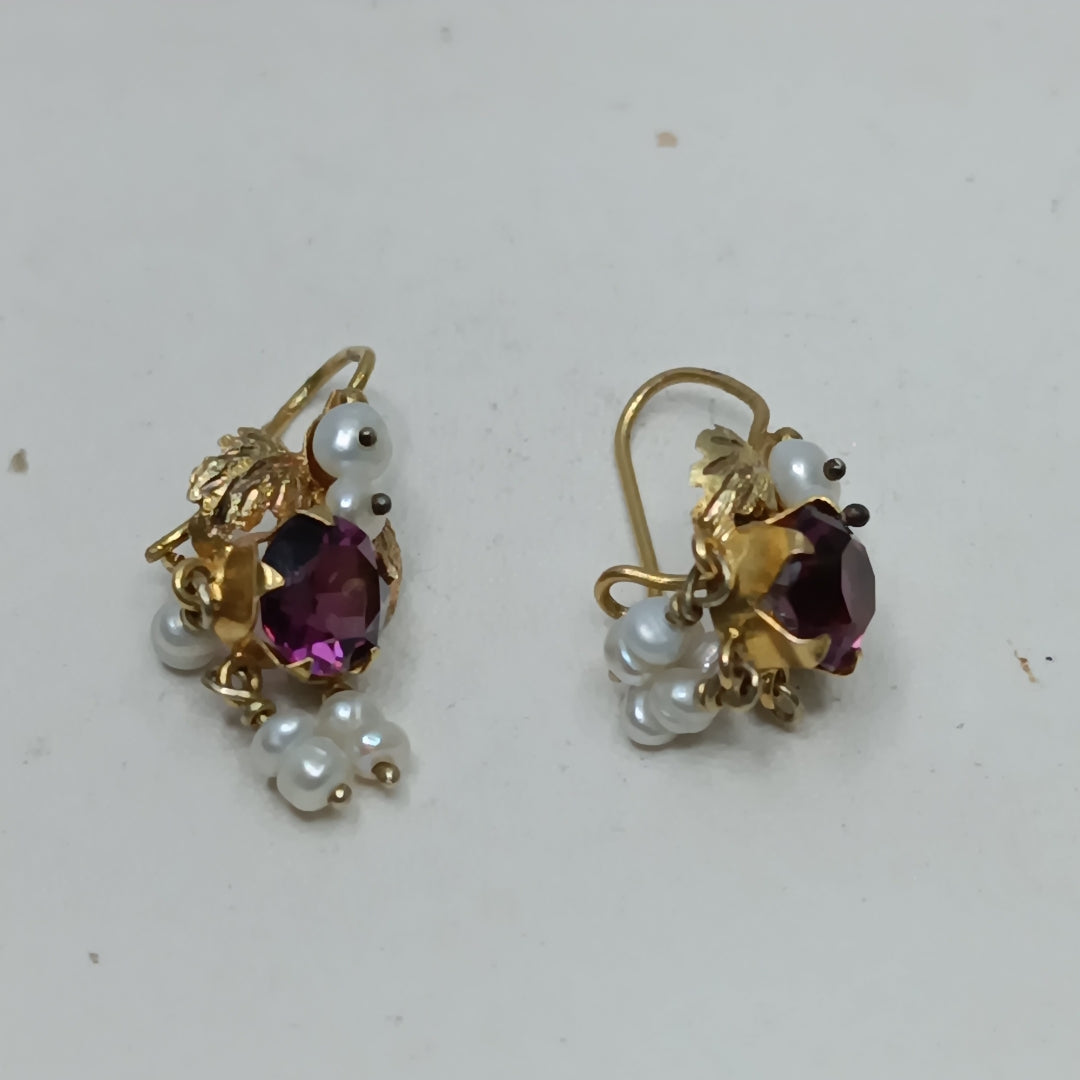 ARETES PAR ORO 10 K 2.4 GRMS (SEMINUEVO)