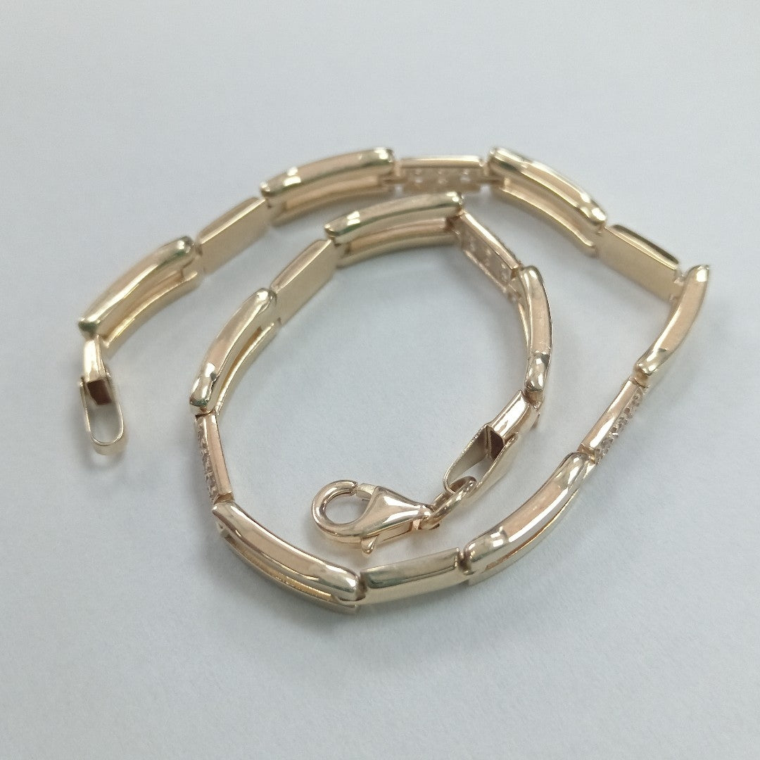 PULSERAS DAMA ORO 14K 6.9 (NUEVO)