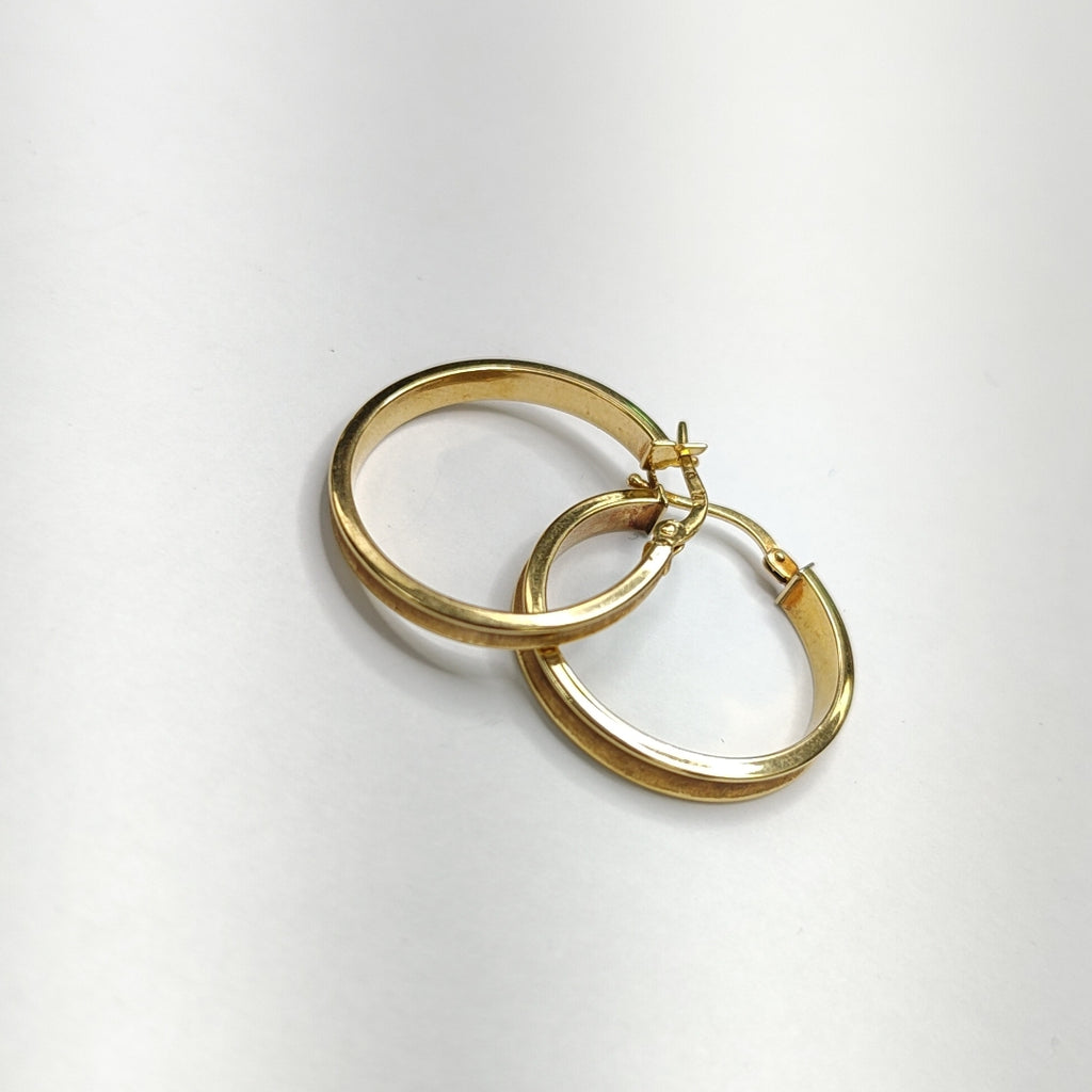ARRACADAS PAR ORO 14 K 1.8 GRMS (SEMINUEVO)