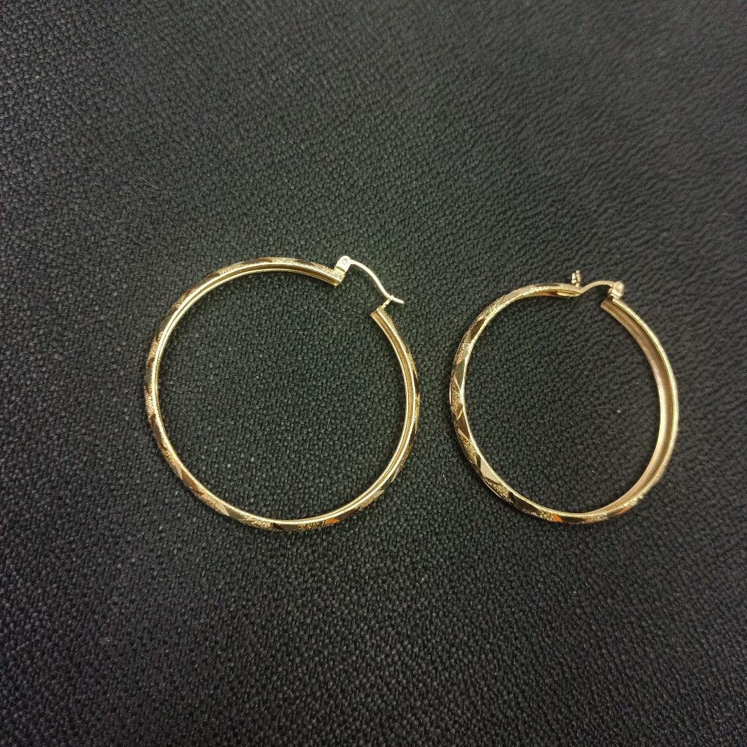 ARRACADAS PAR ORO 14 K 5.7 GRMS (SEMINUEVO)