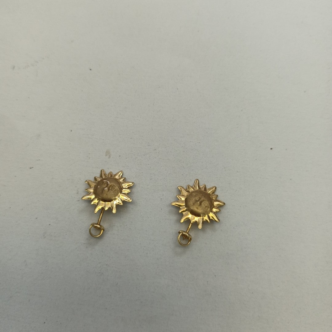 BROQUELES PAR ORO 14 K 0.5 GRMS (SEMINUEVO)