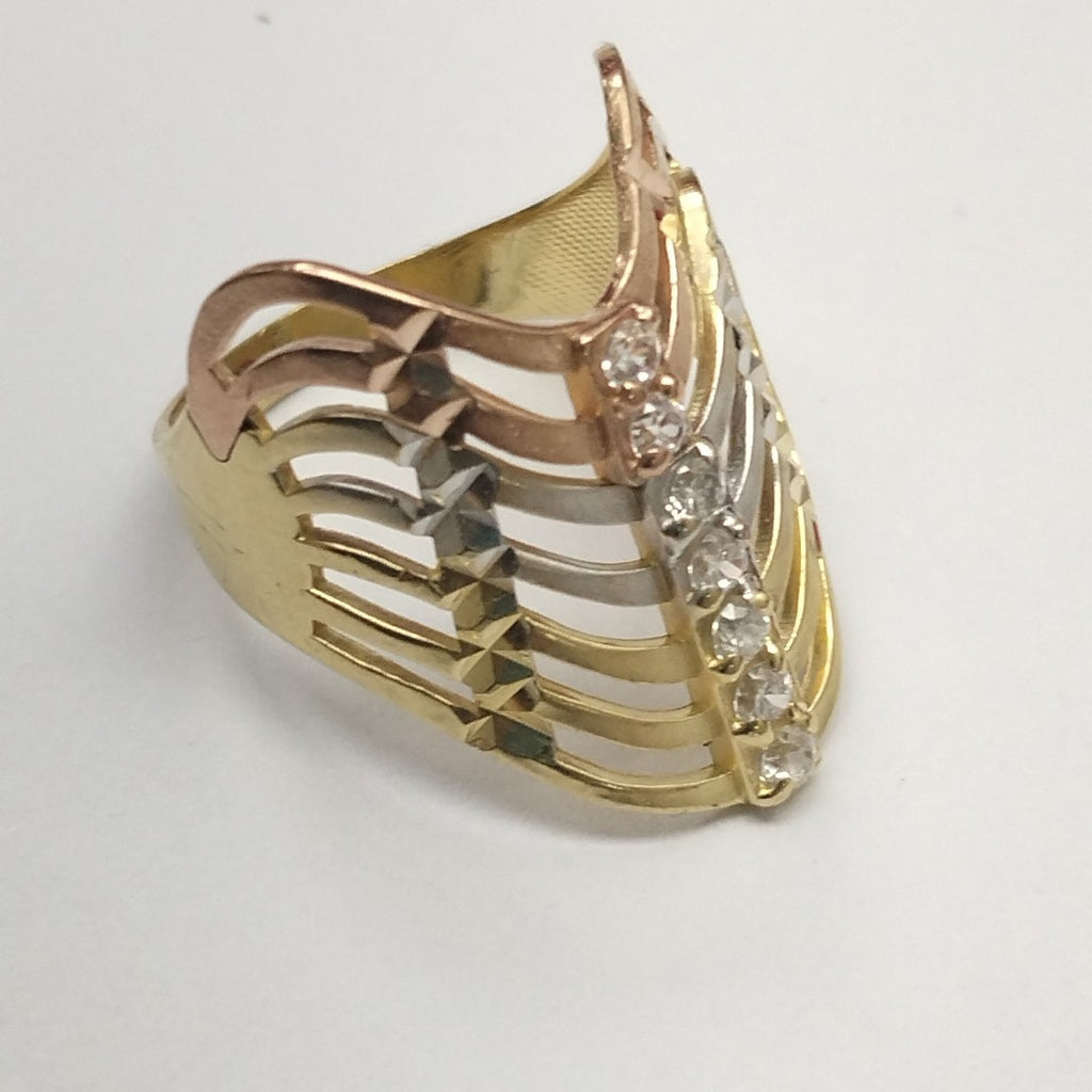 ANILLITO ORO, RODIADO 14 K 4.8 GRMS (SEMINUEVO)