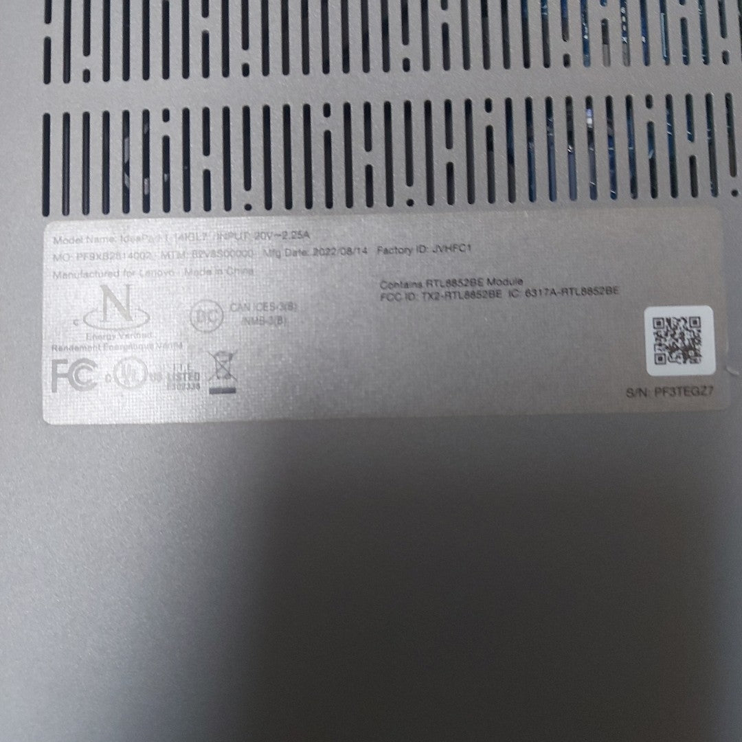 LAPTOP LENOVO IDEAPAD 1 14IGL7 (2023) 64 GB SSD 4 GB RAM (SEMINUEVO)