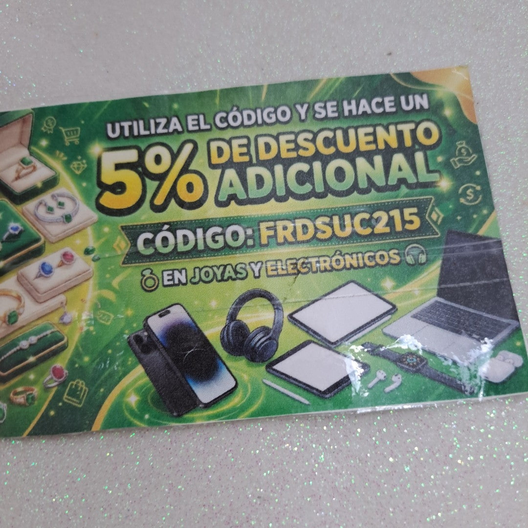 DIJE ORO 10 K 1,00 GRMS (SEMINUEVO)