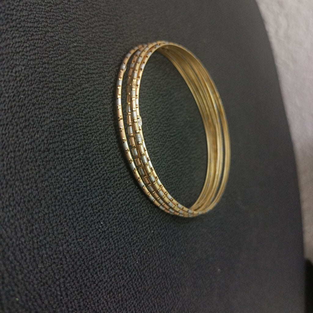 SEMANARIO DE PULSERAS ORO COMBINADO 14 K 12 GRMS (SEMINUEVO)