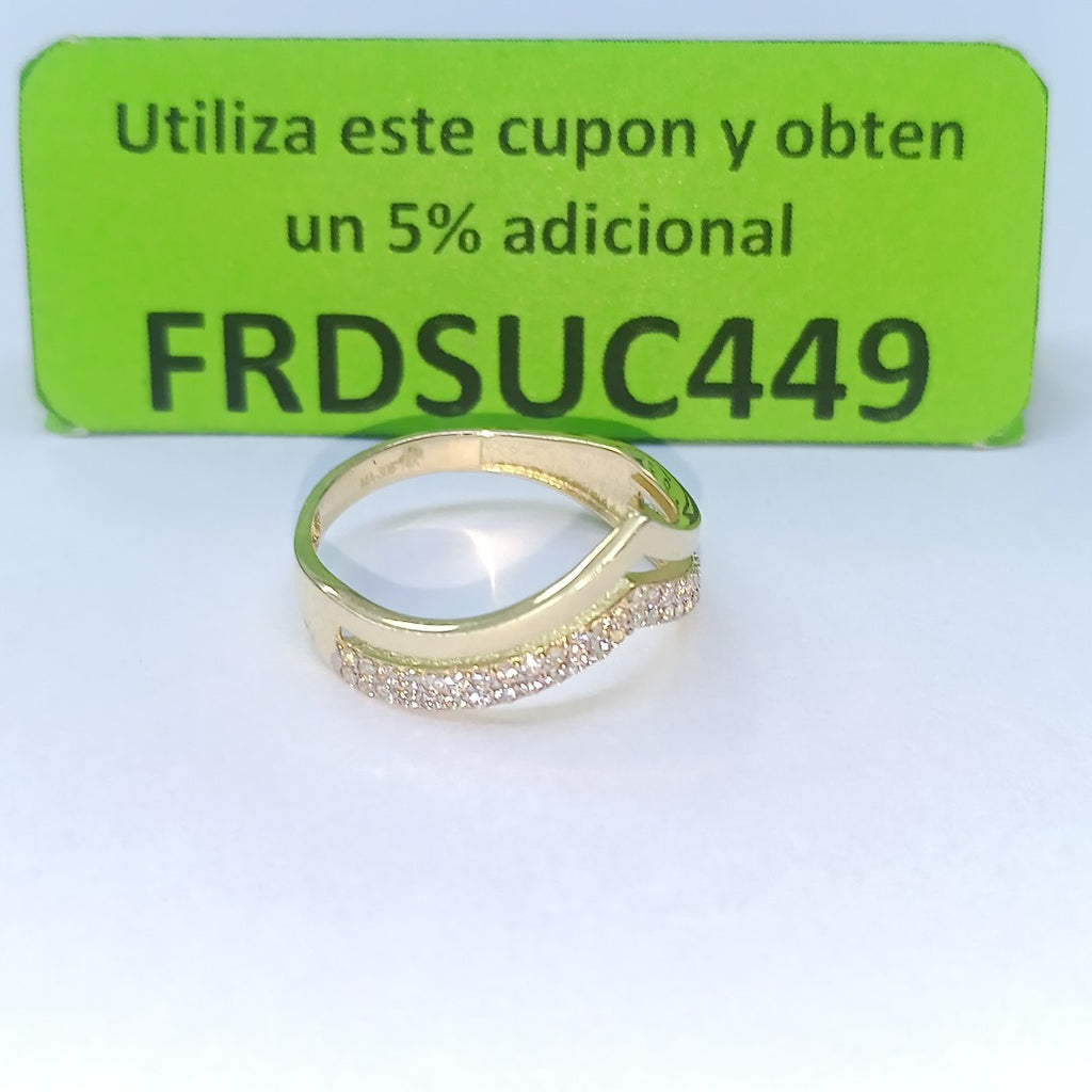 ANILLOS DAMA ORO 14K 2.1 (NUEVO)