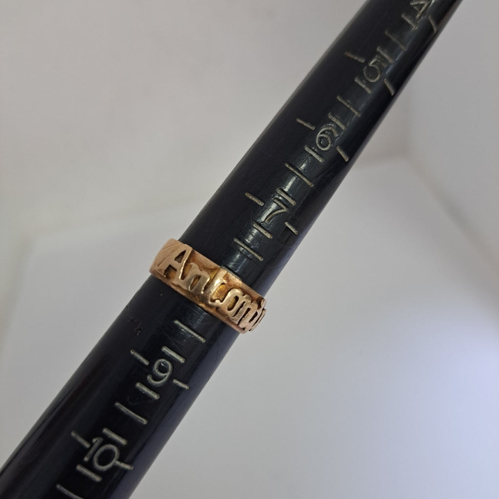 ANILLO ORO 10 K 5,00 GRMS (SEMINUEVO)