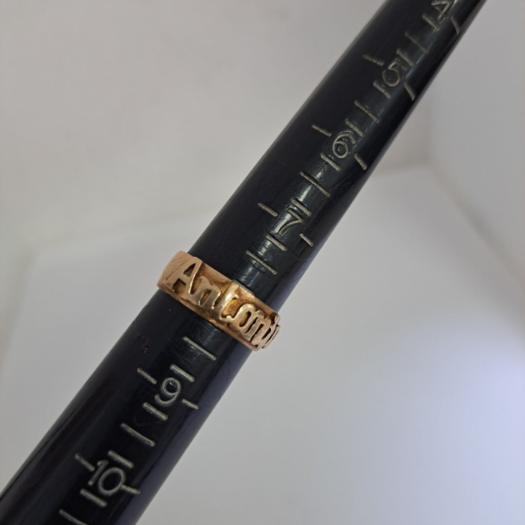 ANILLO ORO 10 K 5,00 GRMS (SEMINUEVO)