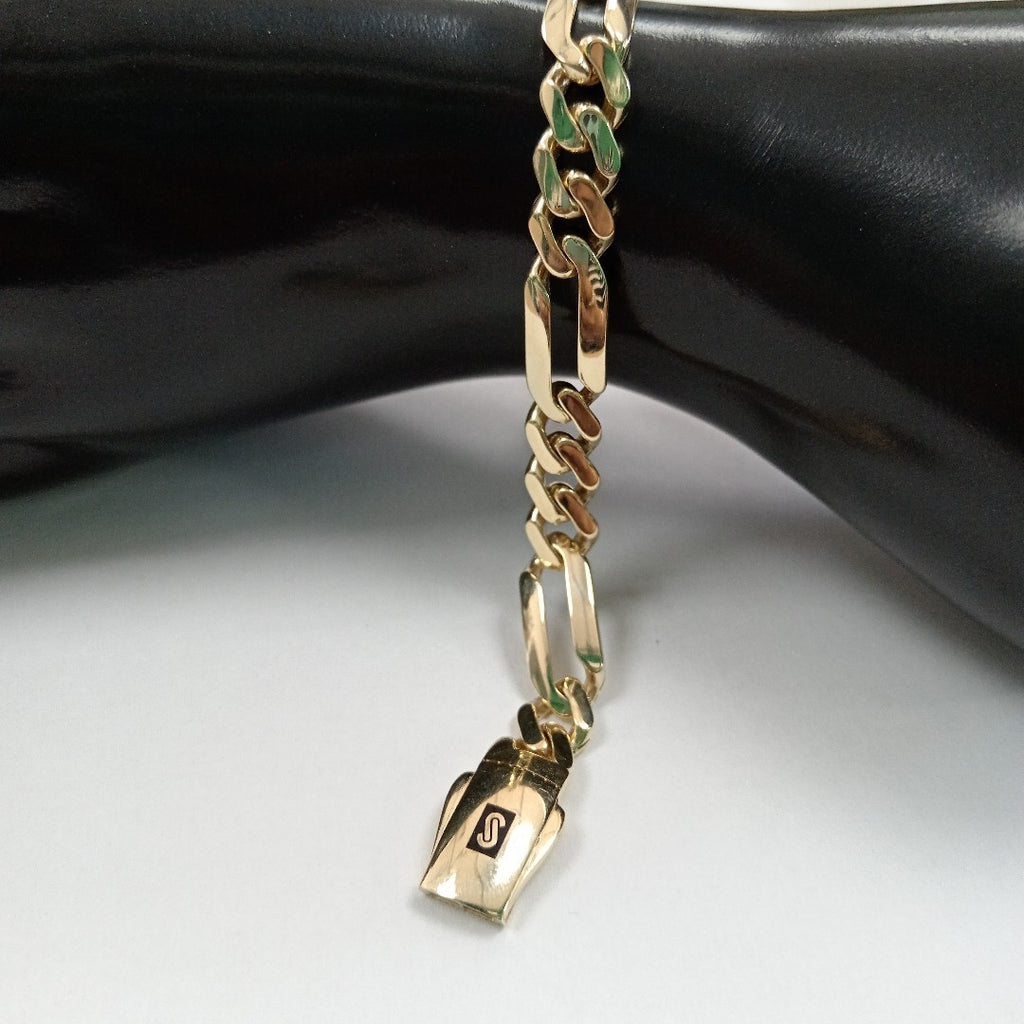 PULSERA MONACO ORO 14K 9.3 (NUEVO)