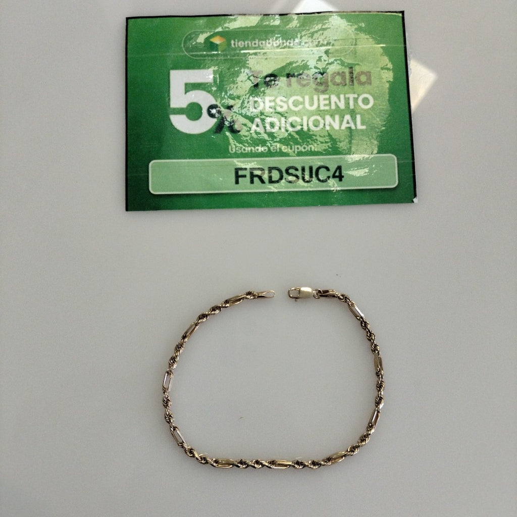 PULSERA ORO 14 K 3.6 GRMS (SEMINUEVO)