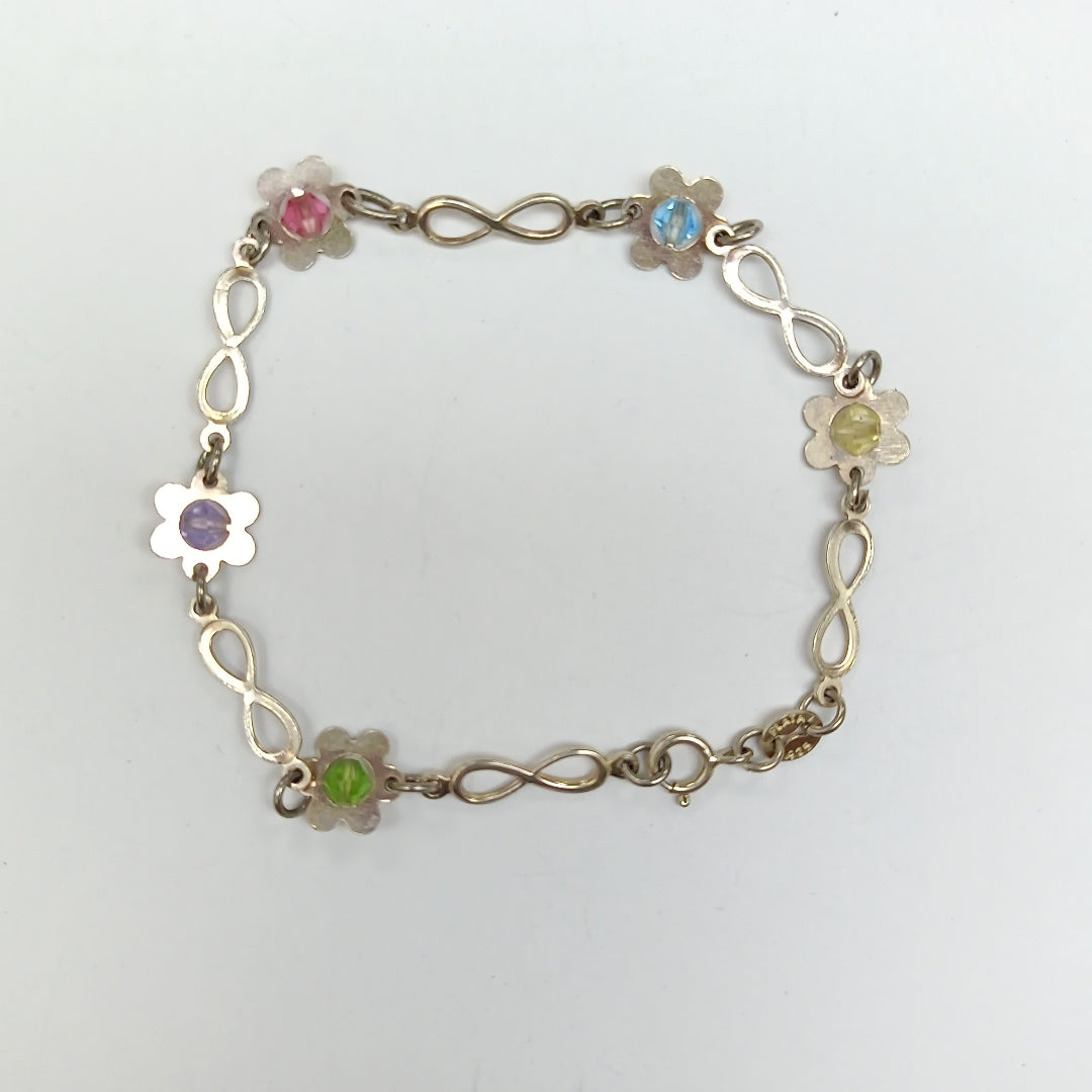 ANILLITO, CADENA, PULSERA PLATA 24.7 GRMS (SEMINUEVO)