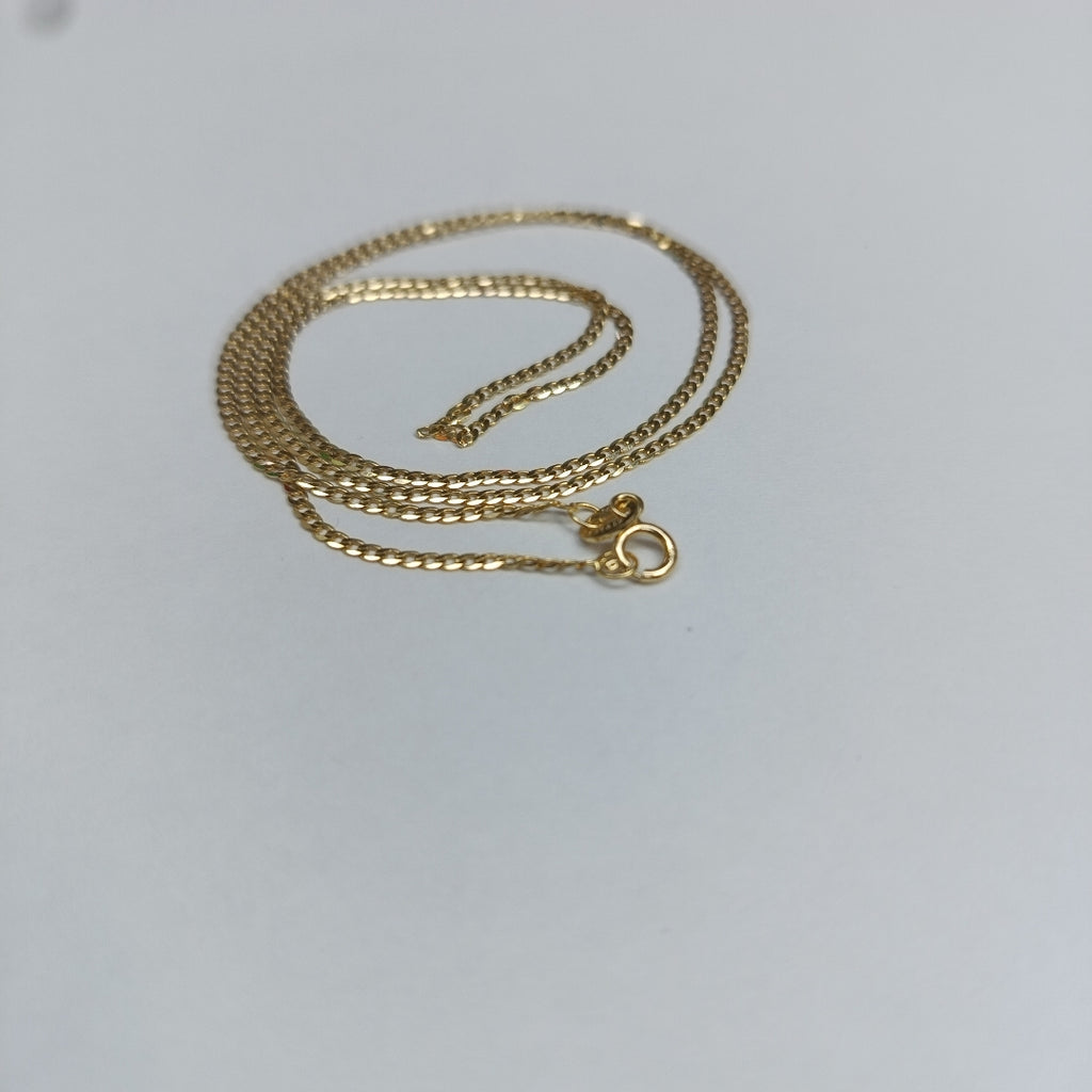 CADENAS BARBADA AMARILLA ORO 14K 2 (NUEVO)