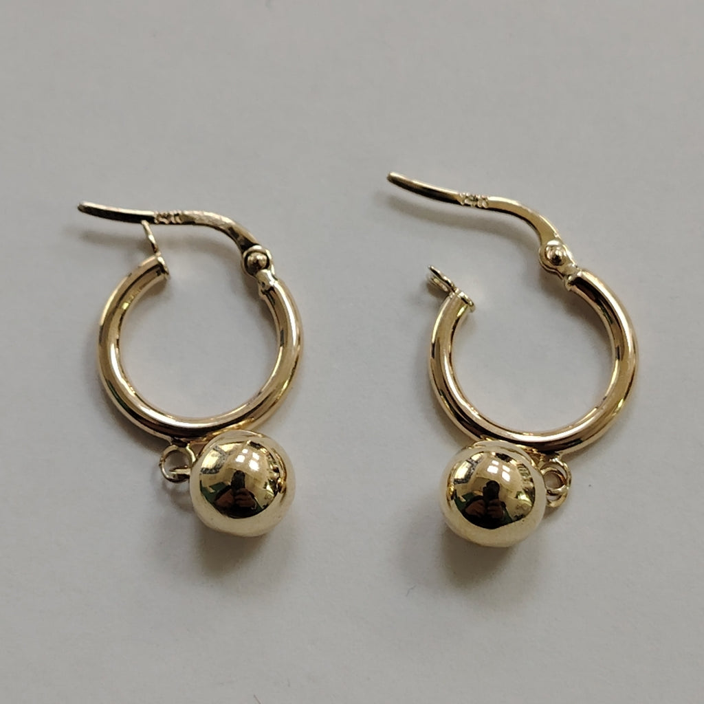 ARRACADAS ORO 14K 1.5 (NUEVO)