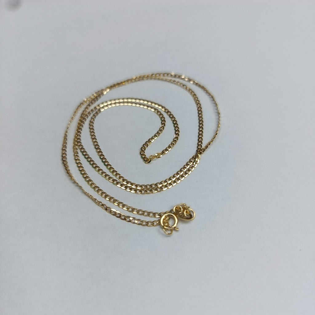 CADENAS BARBADA AMARILLA ORO 14K 2.2 (NUEVO)