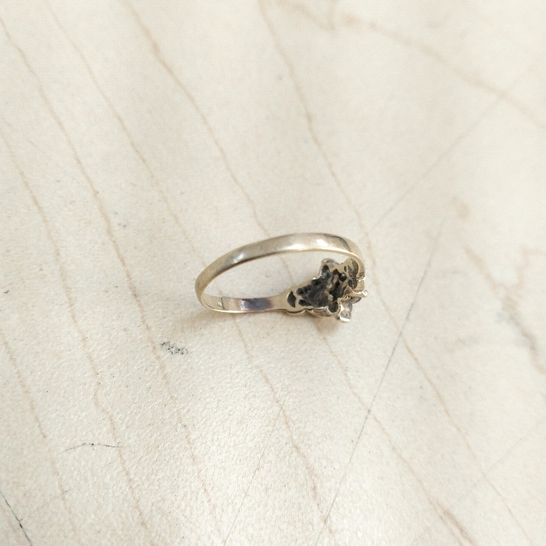 ANILLO ORO 10 K 1,50 GRMS (SEMINUEVO)