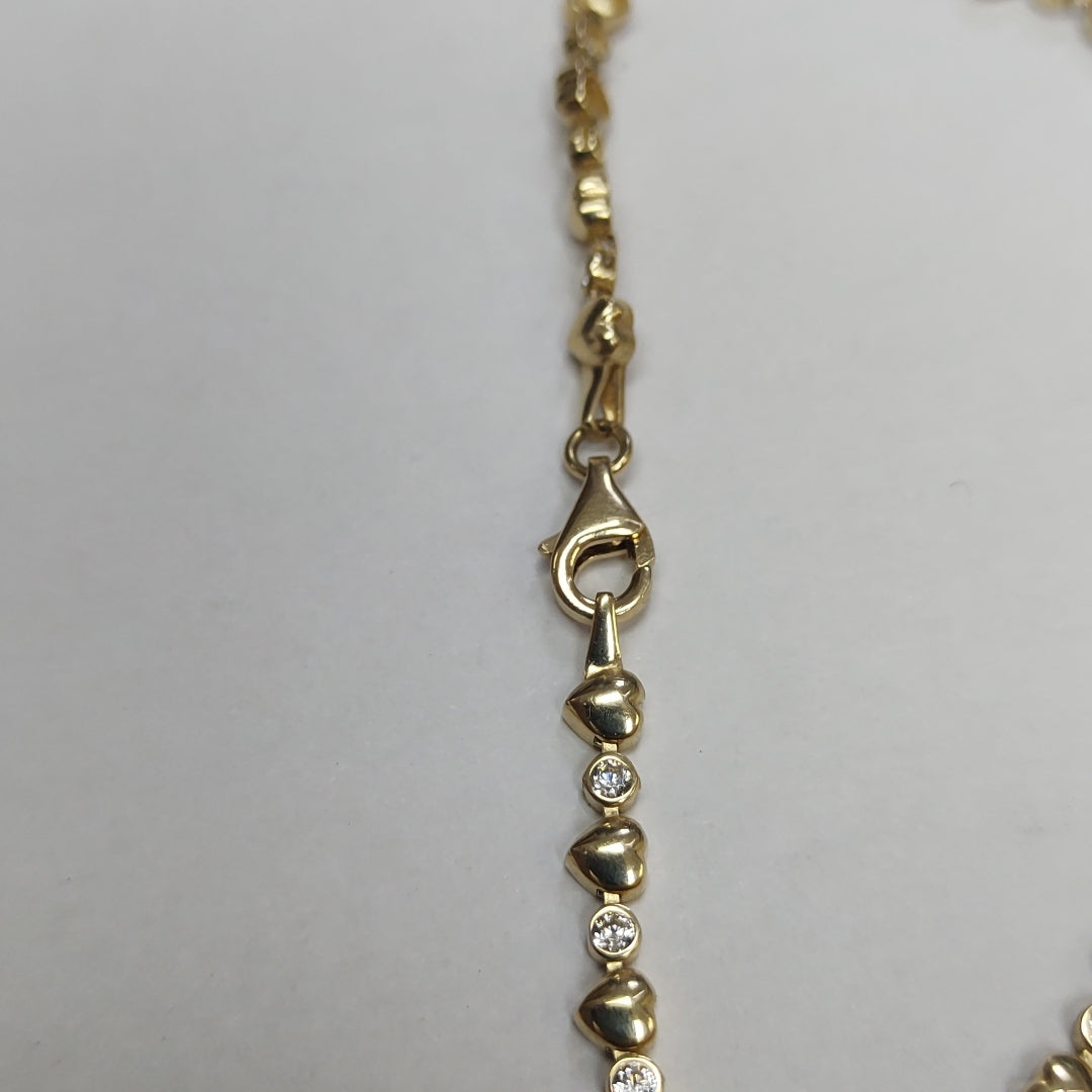 PULSERAS DAMA ORO 14K 3.5 (NUEVO)