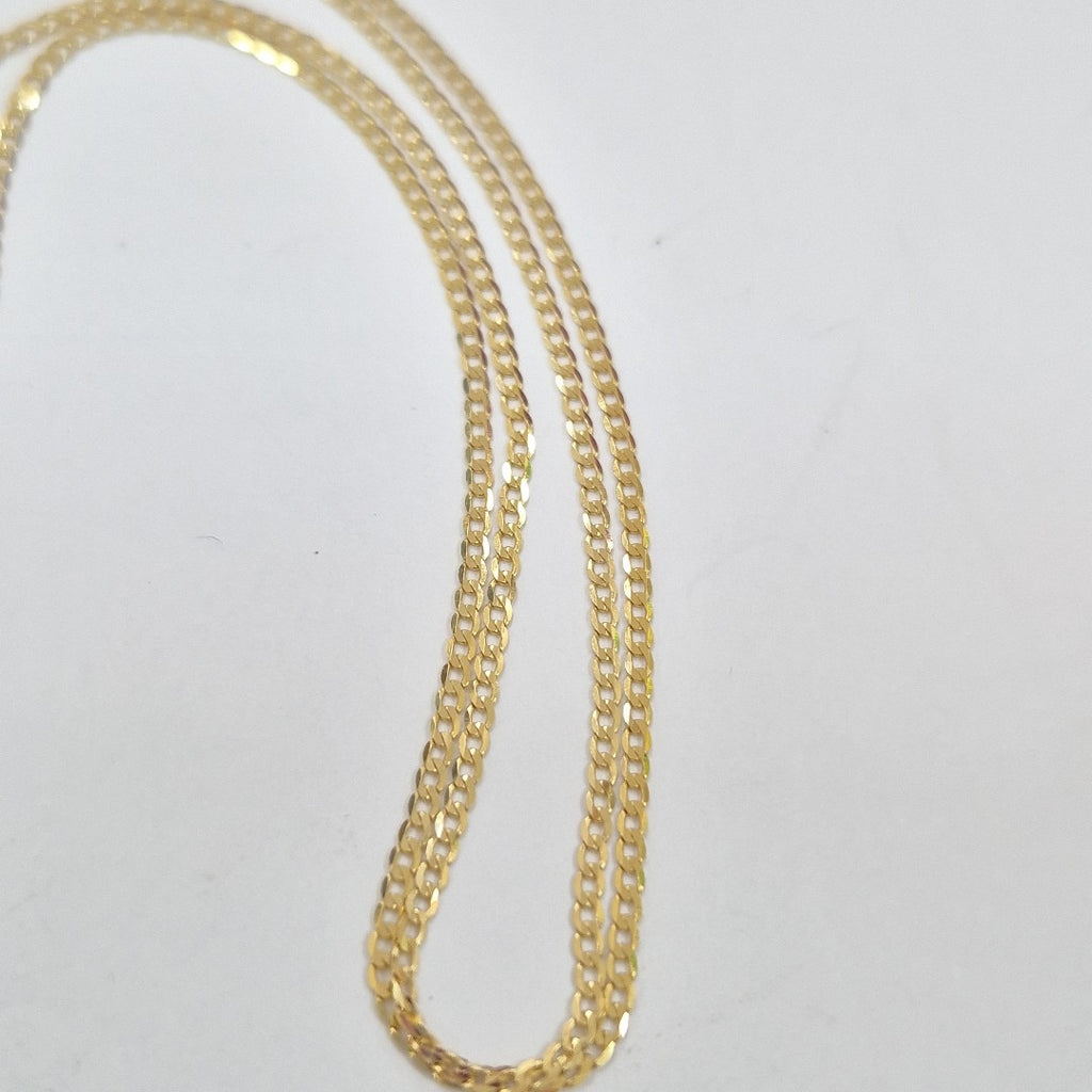 CADENAS BARBADA AMARILLA ORO 14K 2.1 (NUEVO)