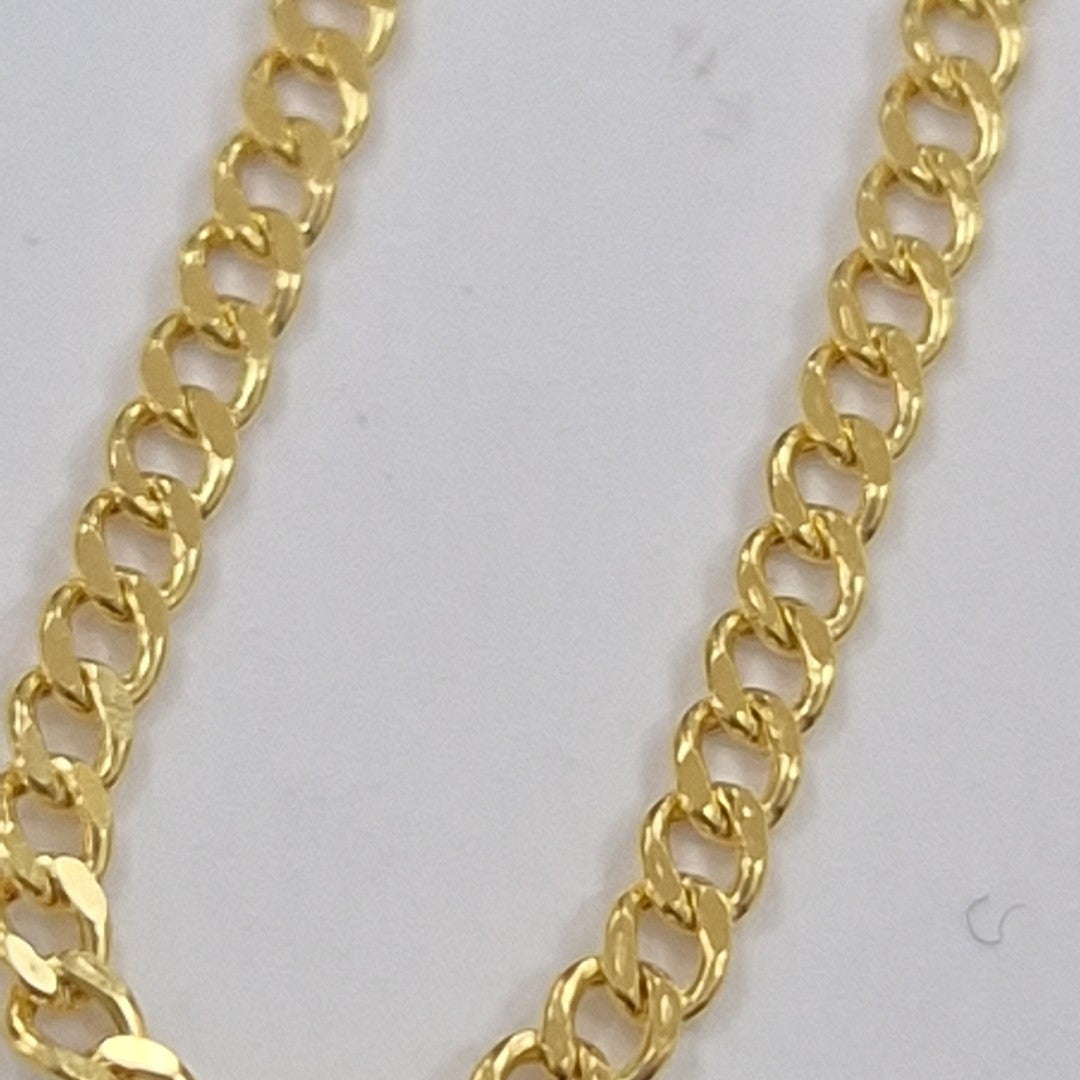 CADENAS BARBADA AMARILLA ORO 14K 2.1 (NUEVO)