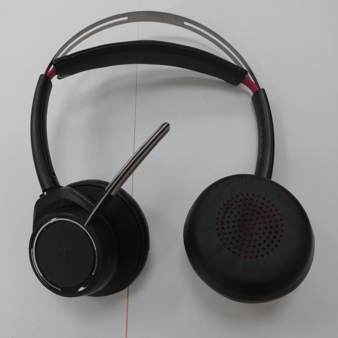 AUDIFONOS PLANTRONICS VOYAGUER FOCUS UC B825 INALAMBRICO OVER EAR (SEMINUEVO)