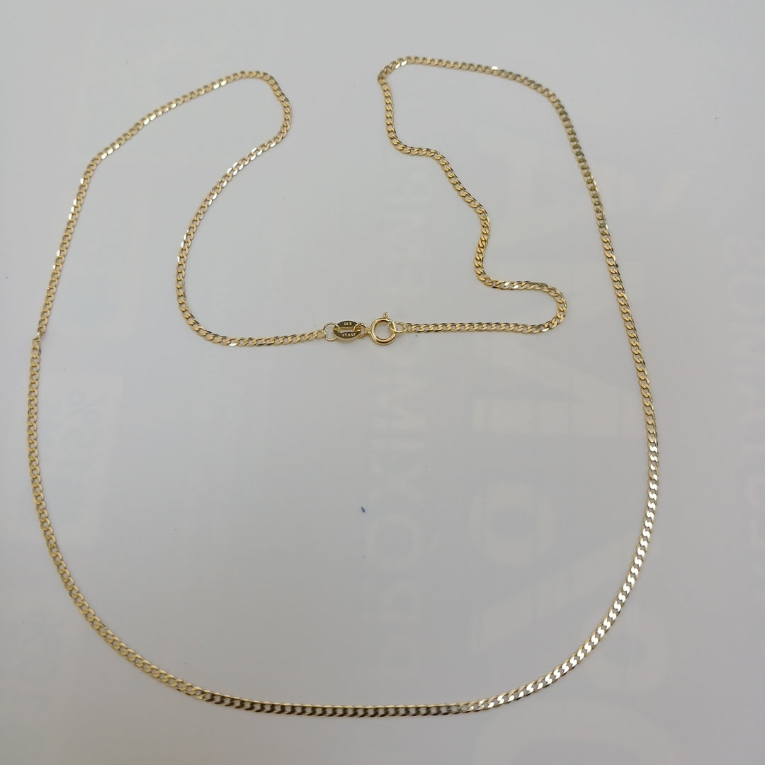 CADENAS BARBADA AMARILLA ORO 14K 2 (NUEVO)
