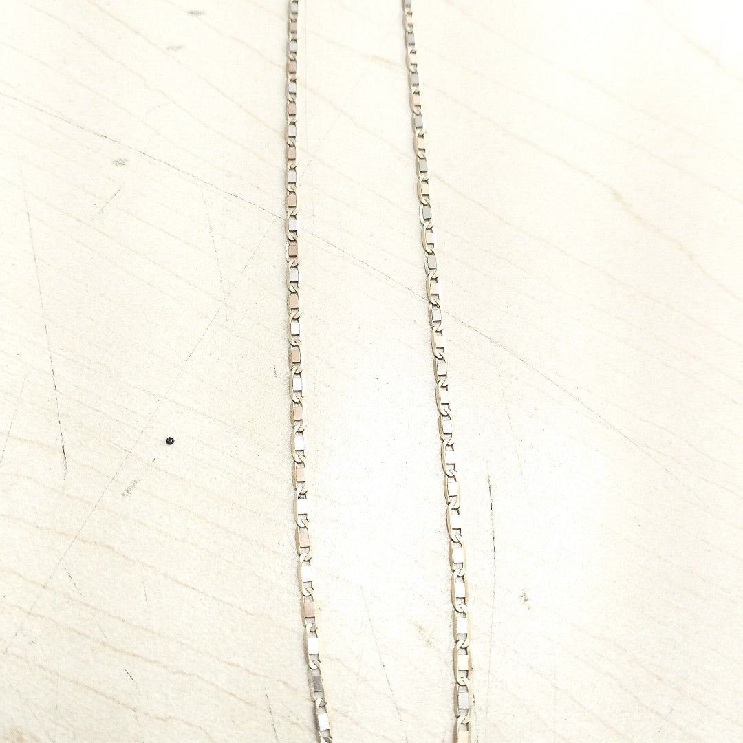 CADENA ORO COMBINADO 10 K 5.4 GRMS (SEMINUEVO)
