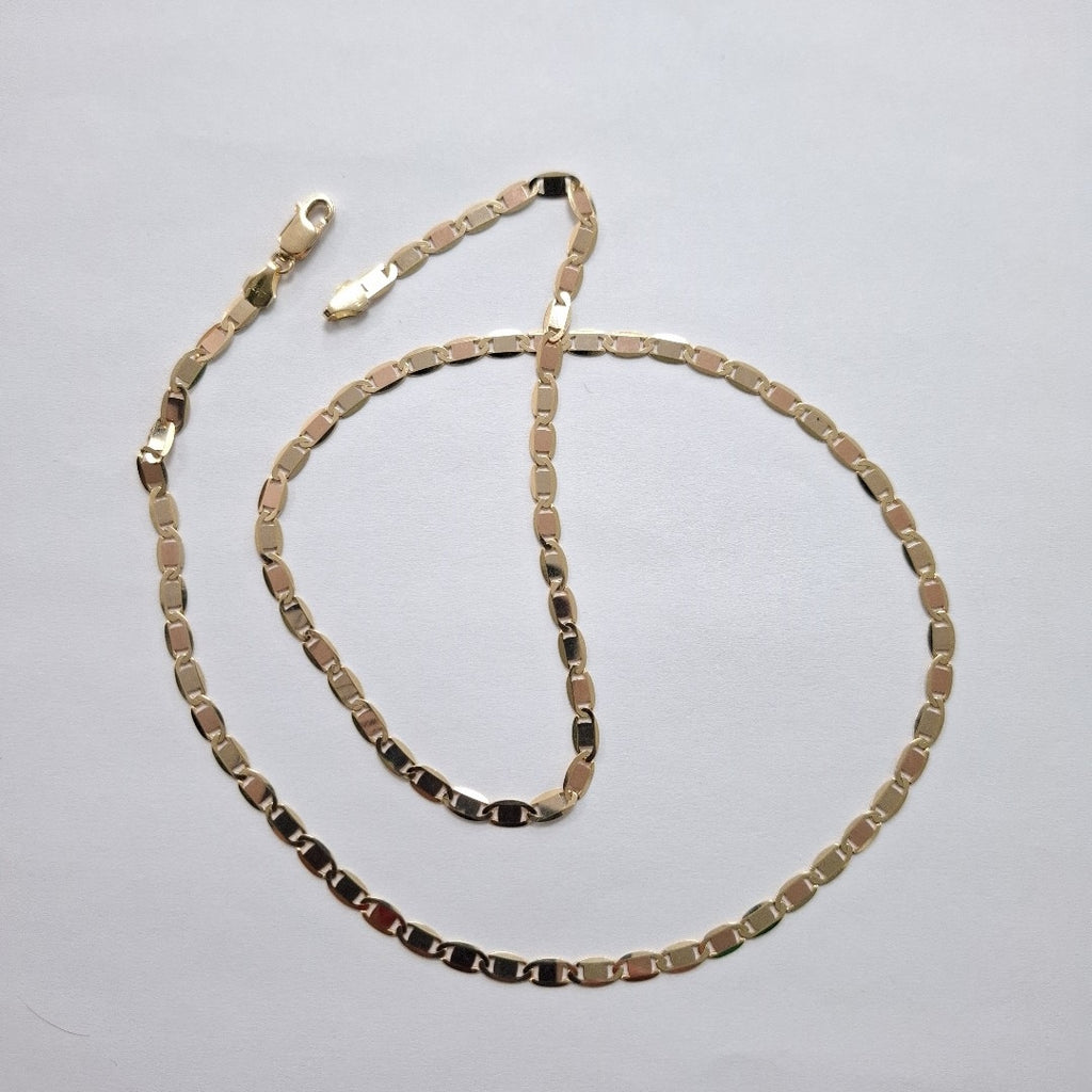 CADENAS VALENTINA/ESPEJO ORO 14K 10 (NUEVO)