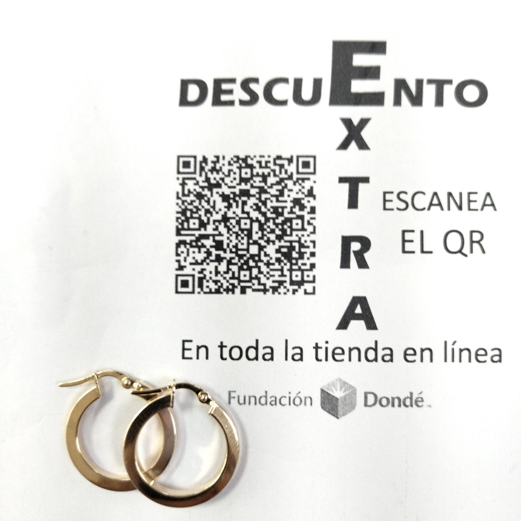 ARRACADAS ORO 14K 1.9 (NUEVO)
