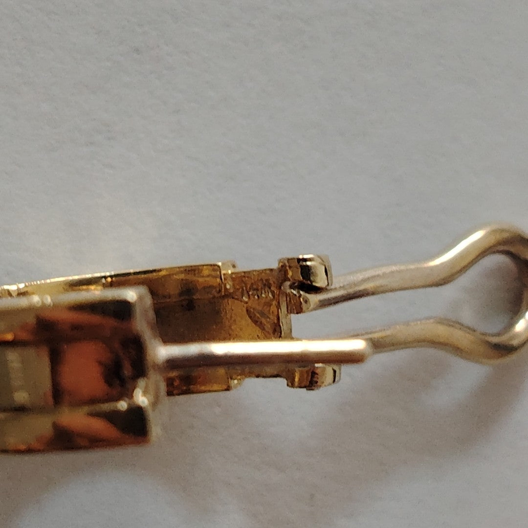 ARETES PAR ORO 14 K 7.7 GRMS (SEMINUEVO)