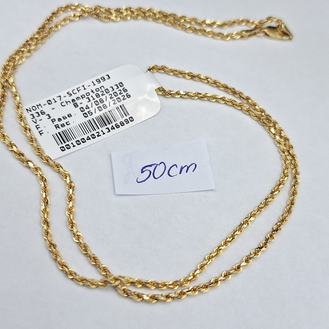CADENA ORO 14 K 6.1 GRMS (SEMINUEVO)