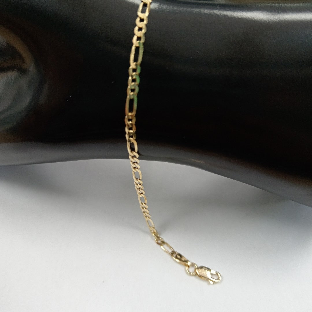 PULSERAS DAMA CARTIER 3 1 AMARILLA ORO 14K 1.9 (NUEVO)