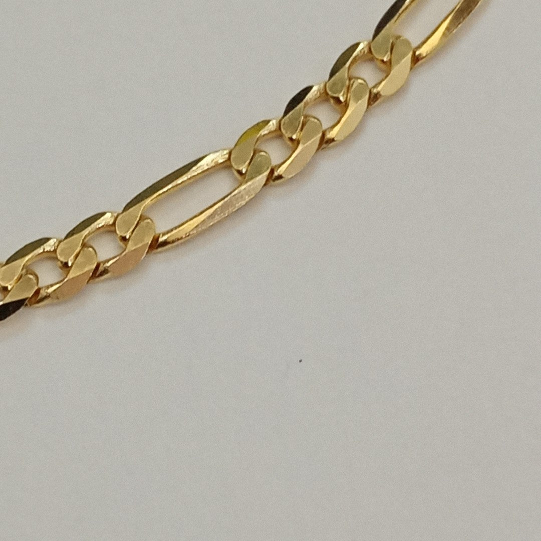 PULSERAS CABALLERO CARTIER 3 1 AMARILLA ORO 14K 2.2 (NUEVO)
