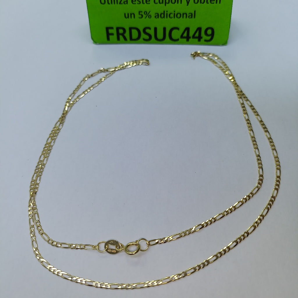 CADENAS CARTIER 3 1 AMARILLA ORO 14K 2 (NUEVO)