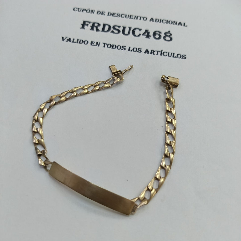 ESCLAVA ORO 14 K 8.4 GRMS (SEMINUEVO)