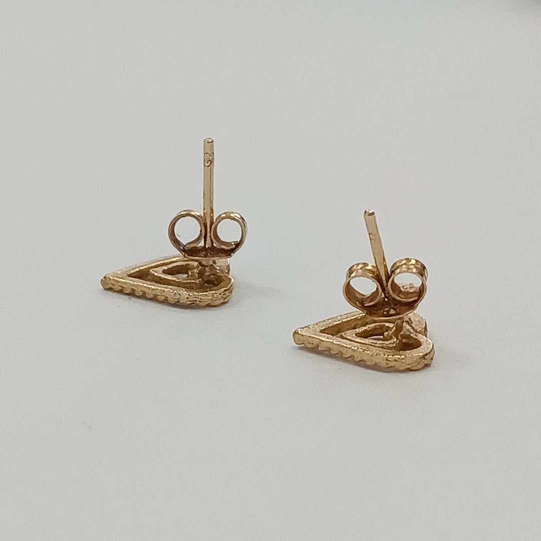 BROQUELES PAR ORO 10 K 0,80 GRMS (SEMINUEVO)