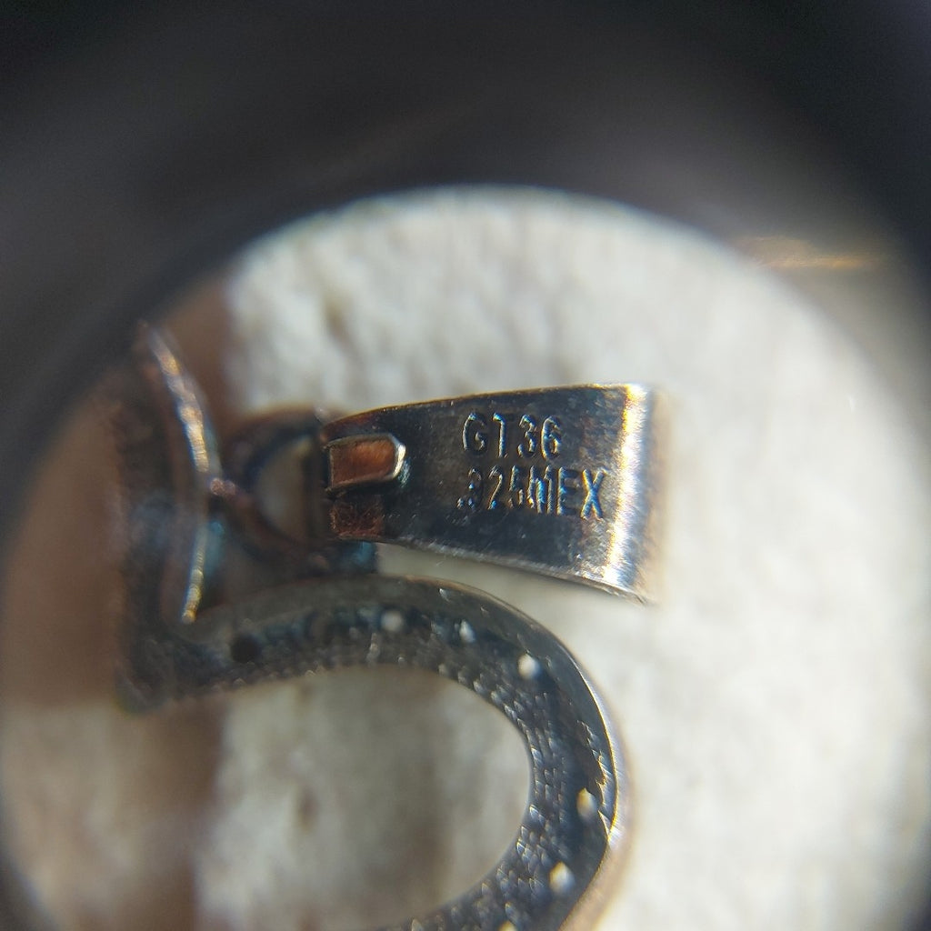 DIJE MARIPOSA C/CIRCONIAS PLATA .925 2.3 GR (NUEVO)