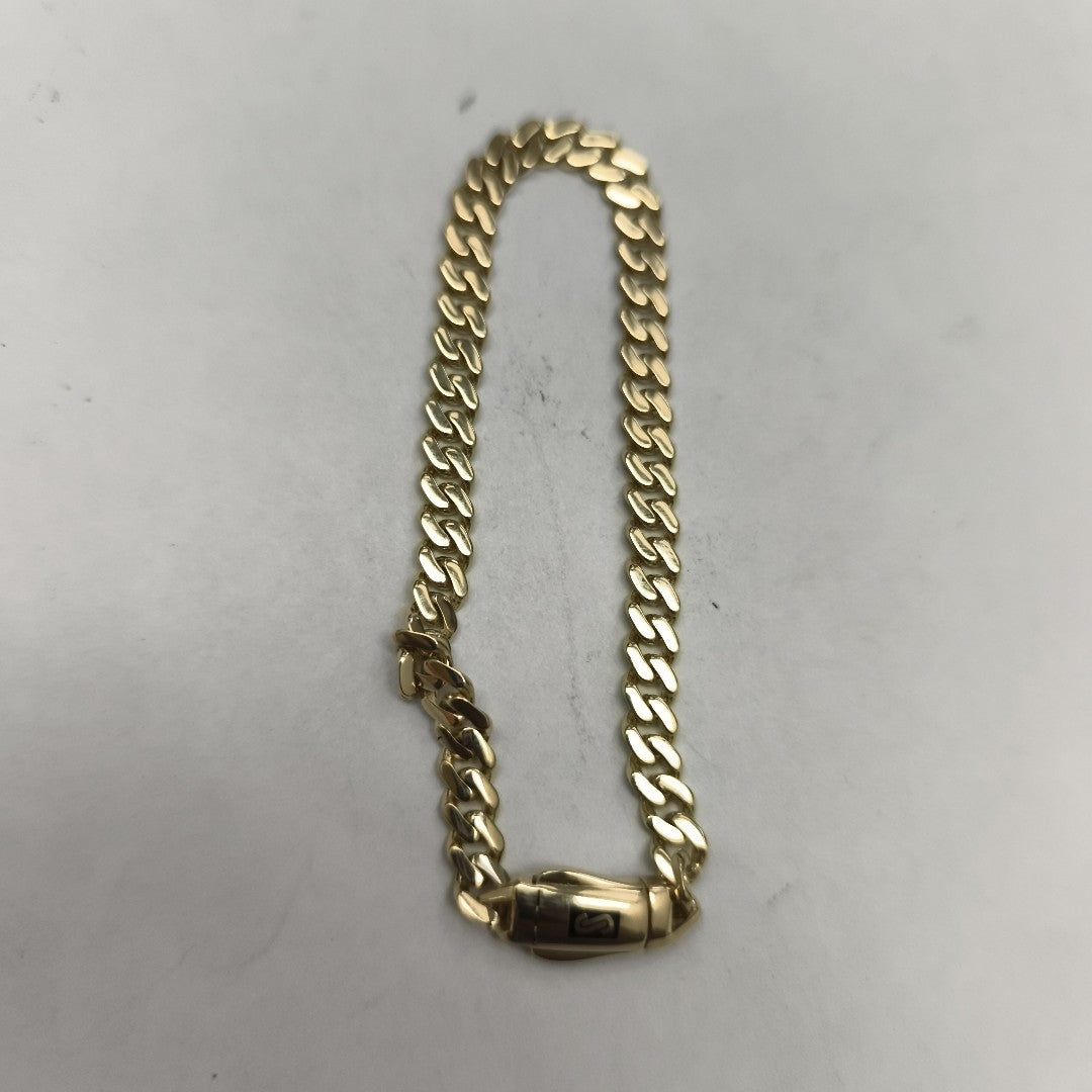 PULSERA MONACO ORO 14K 5.2 (NUEVO)