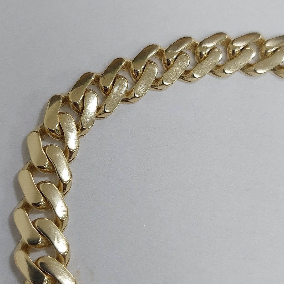 PULSERA MONACO ORO 14K 9.6 (NUEVO)
