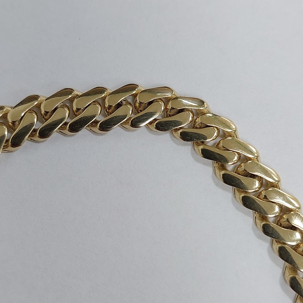 PULSERA MONACO ORO 14K 9.6 (NUEVO)