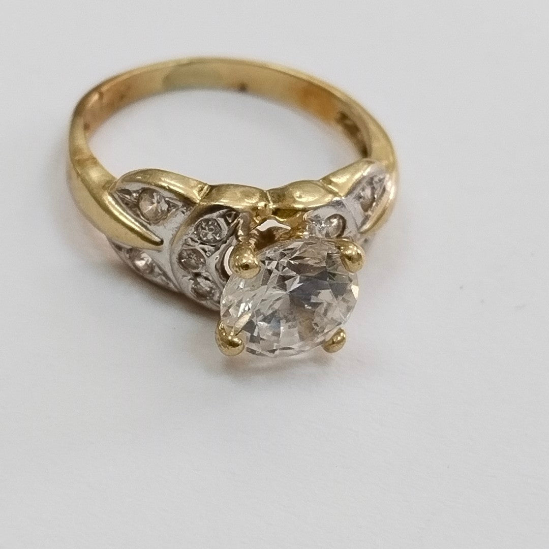 ANILLO ORO 10 K 3,00 GRMS (SEMINUEVO)