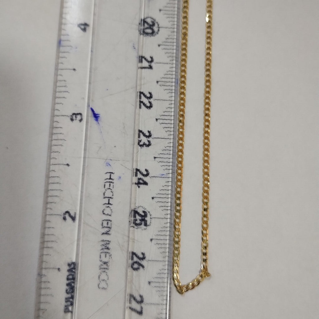 CADENAS BARBADA AMARILLA ORO 14K 2.1 (NUEVO)