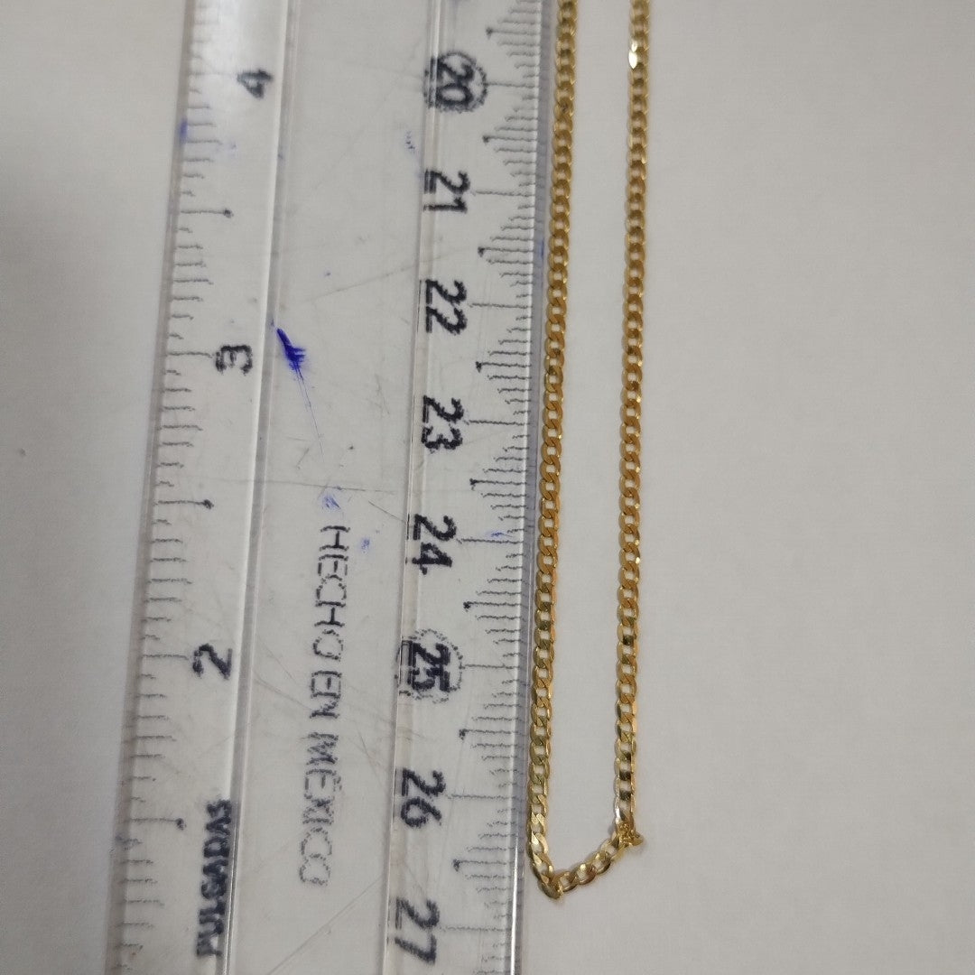 CADENAS BARBADA AMARILLA ORO 14K 2.1 (NUEVO)