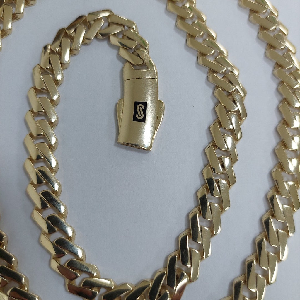 CADENA MONACO ORO 14K 24.8 (NUEVO)