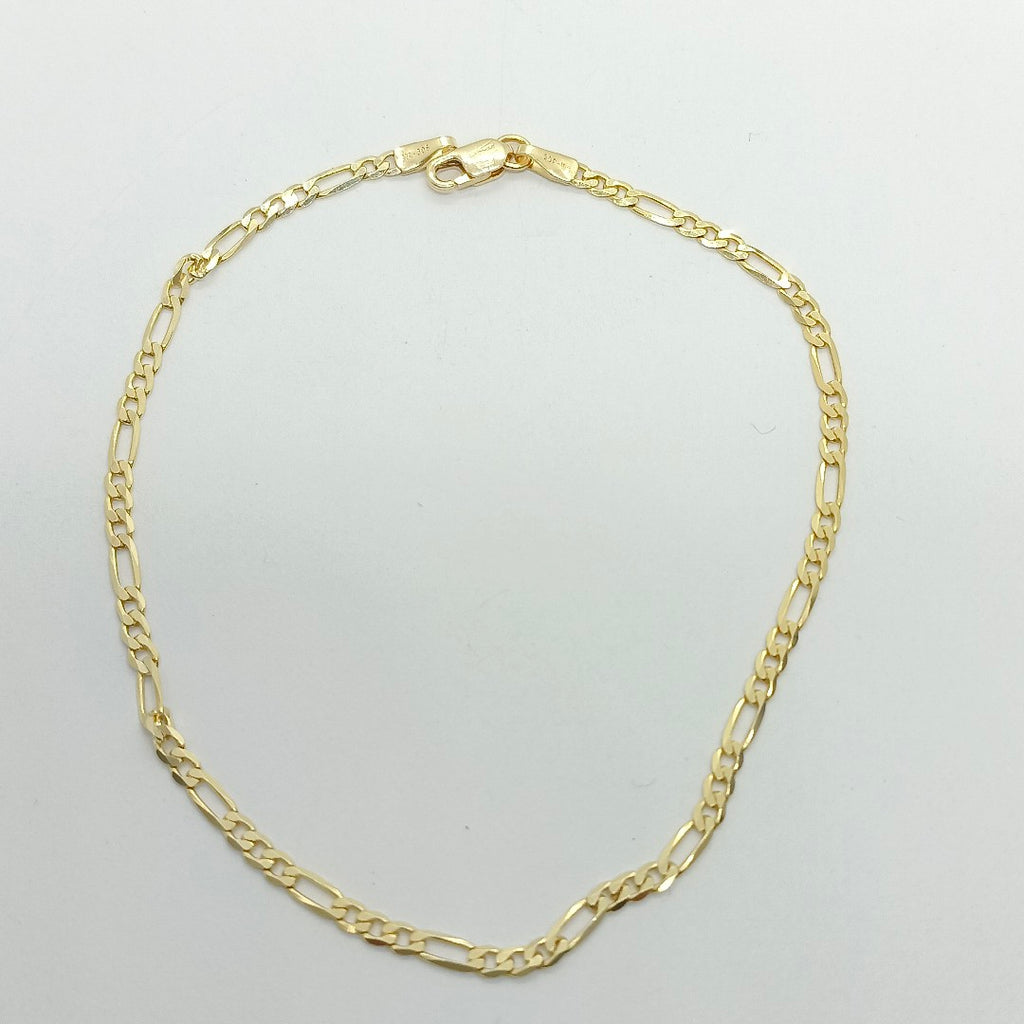 PULSERAS CABALLERO CARTIER 3 1 AMARILLA ORO 14K 2.2 (NUEVO)