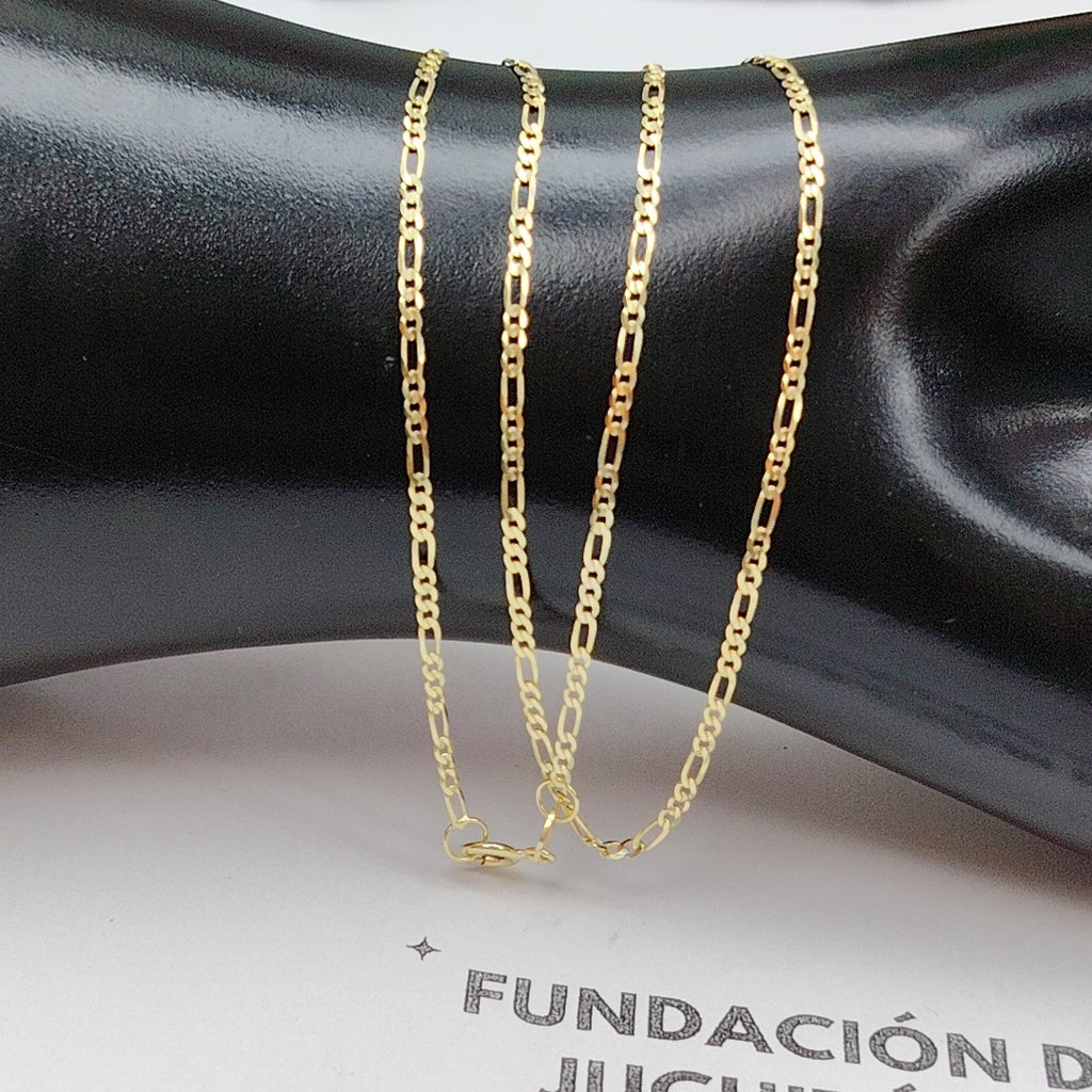 CADENAS CARTIER 3 1 AMARILLA ORO 14K 1.9 (NUEVO)