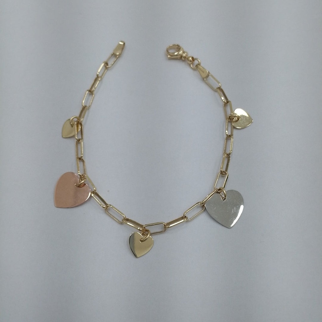 PULSERAS DAMA ORO 14K 4.3 (NUEVO)