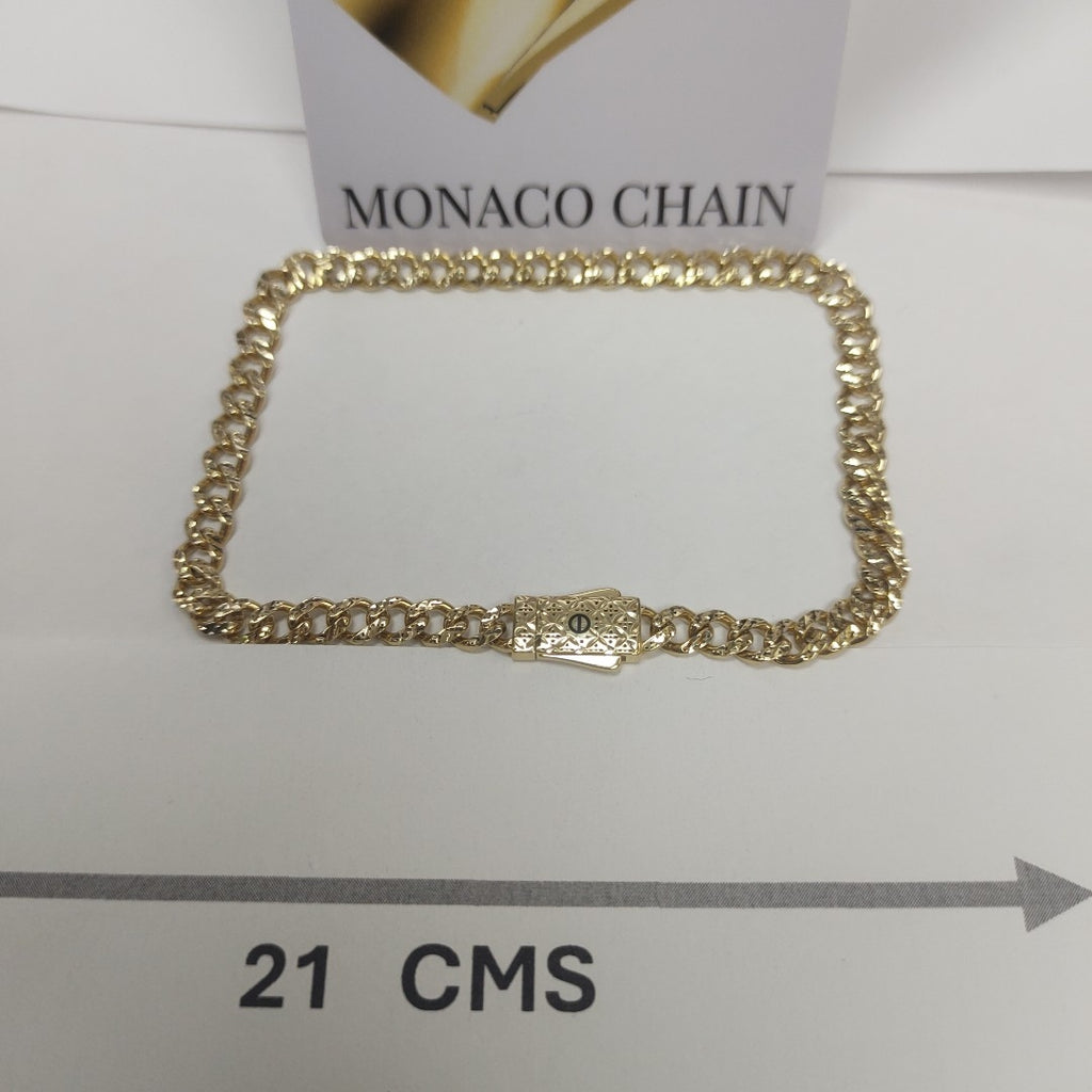 PULSERAS CABALLERO ORO 14K 5 (NUEVO)