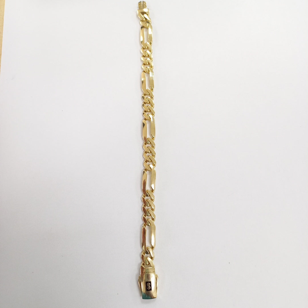 PULSERA MONACO ORO 14K 9.1 (NUEVO)