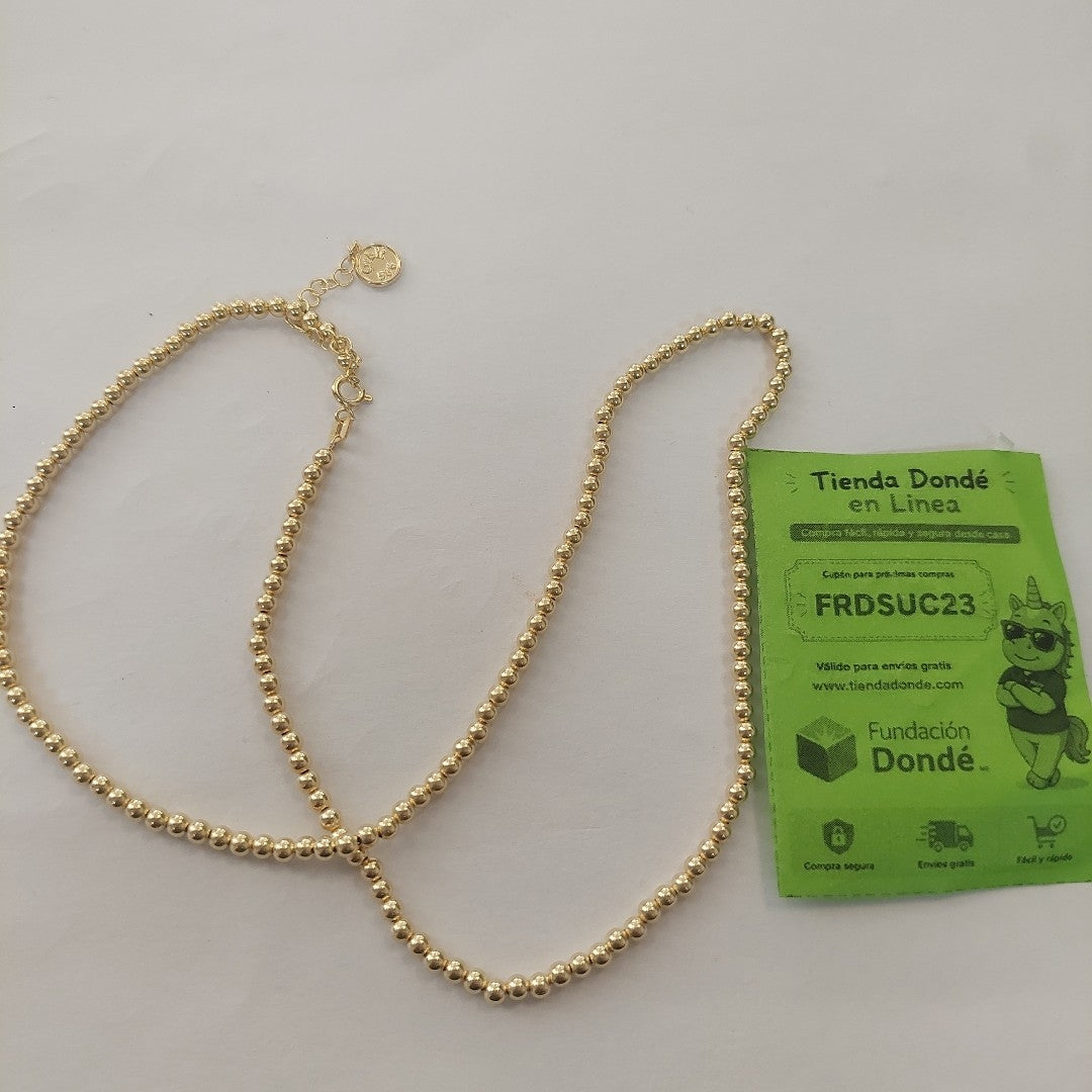 GARGANTILLAS ORO 14K 4.2 (NUEVO)